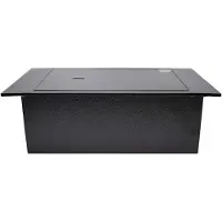 Yale Bodentresor Y-FLS0000 Zugang mit Schlüssel Schwarz, 4.3 L, 2 Schlüssel