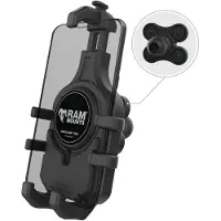 Ram Mounts Quick-Grip? Pro Universal Smartphone-Halteschale 6,1-7,2", Vibration...
