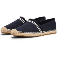 Tommy Hilfiger Espadrilles Fringe Canvas Closed Espadrille FW0FW08881 Dunkelblau 10