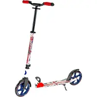 Best Sporting Cityroller "City-Scooter weiß blau England"