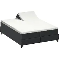 Bella Donna Split-Topper Spannbetttuch La Piccola Duo 1 160x200 cm | wollweiss - weiß