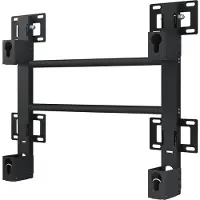 Samsung WMN8000SXT/XC, 195,6 cm (77"), 2,49 m (98"), 100 kg, 600 x 400 mm, Schwarz