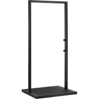 Steinbach , Solardusche "The Gate", schwarz, 102 x 102 x 230 cm