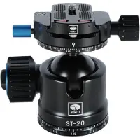 Sirui ST-20 Superb Travler Kugelkopf mit Acra Swiss Wechselplatte