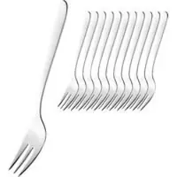 Esmeyer Tina Kuchengabel-Set 12er Pack aus Edelstahl 18/0, poliert, 15,0 cm Länge