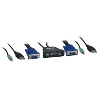 Inter-Tech KVM Kabel-Switch KVM-LS-21JA