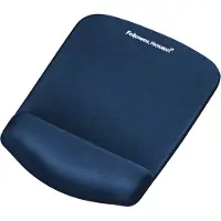 Fellowes Mauspad-Handgelenkauflage PlushTouch, rutschfest, ergonomisch, blau