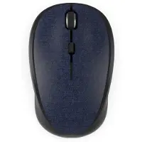 Inca IWM-300RL, Beidhändig, Optisch, RF Wireless, 1600 DPI, Blau, Schwarz