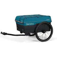 Qeridoo Qubee Cargo / Lastenanhänger, Farbe: Petrol