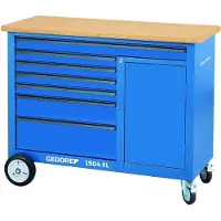 Gedore 1504 XL-TS-308 Rollwerkbank mit Sortiment, 2980355