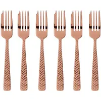 Sambonet Kuchengabel Cortina PVD Copper (6-Teilig)