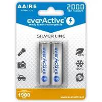 EverActive EVHRL6-2000, Wiederaufladbarer Akku, AA, Nickel-Metallhydrid (NiMH), 1,2 V, 4 Stück(e), 2000 mAh