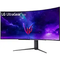 LG 45GR95QE-B, 113 cm (44.5"), 3440 x 1440 Pixel, Wide Quad HD, OLED, 0,03 ms, Schwarz