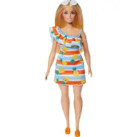 Barbie Liebt Das Meer Kleid Blumen Puppe