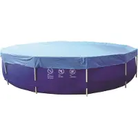 Avenli Abdeckung / Abdeckplane für runde Stahlrahmen Pools mit Ø 300 cm
