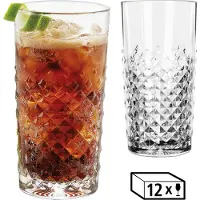 Libbey Gläser-Set "Libbey Beverage Glas, 12er Set -OCULAR-", (Set, 12 tlg.), 414 ml, hochwertig verarbeitet, im modernen Design
