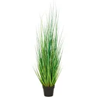 Creativ Green Kunstgras "Grasbusch Miscanthus" mit naturgetreuen Grashalmen