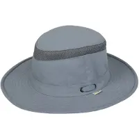 Tilley Hut Airflo Medium Brim LTM5 Unisex Soft Blue-Größe 57
