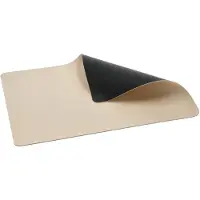 Bitz Tischset Wendbar Black / Cream (4er Set)-46 x 33 cm
