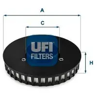 Ufi Luftfilter 27.A10.00