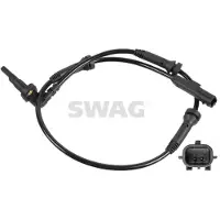 SWAG ABS Sensor Raddrehzahl Vorne Links Vorne Rechts für DACIA SANDERO II 33 10 0899