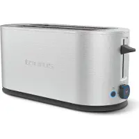 Taurus Mytoast Duplo Legend, 4 Scheibe(n), Edelstahl, Edelstahl, Tasten, Niveau, Drehregler, 1500 W, 26 cm