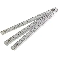 Facom Kunststoff Zollstock, Metrisch, 2m x 16mm Faltbar