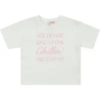 Vero moda T-Shirt - Kurz - VmKatrine - Snow White/Chilli - - 11-12 Jahre (146-152) - T-Shirts