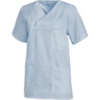 Leiber Schlupfkasack, kurzarm, unisex, hellblau 08/769/05-00 , Größe: 00 (Damen 30/32 = XS, Herren 36/38)