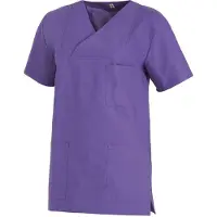 Leiber Schlupfkasack, kurzarm, unisex, lila 08/769/33-ll , Größe: II (Damen 42/44 = L, Herren 48/50 = M)