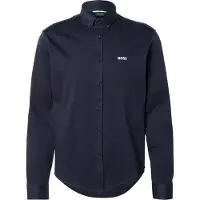 BOSS für Herren. 50544795 Motion Hemd navy (M), Blau, Lässig, Synthetisch, Langarm