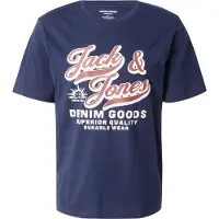 Jack & Jones Rundhalsshirt "JJELOGO TEE SS O-NECK 2 COL AW25 SN"
