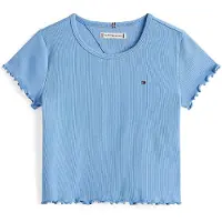 Tommy Hilfiger T-Shirt Essential KG0KG08590 Himmelblau Regular Fit