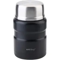 KINGHOFF Termos obiadowy KH-1459 0.5 l Czarny