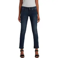 G-Star Midge Saddle Mid Waist Straight Jeans Blau 25 / 28 Damen Blau 25
