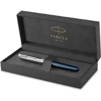Parker Füller Sonnet Premium Metal & C.C. 18K sw F