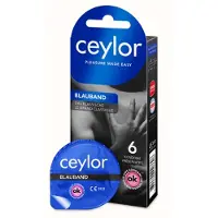Ceylor Blauband Präservativ mit Reservoir 6 Stk St Kondome
