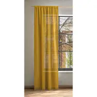 Neutex For You! Vorhang NEUTEX FOR YOU "Mara" Gr. 1, gelb, B:144cm H:245cm, Jacquard, Polyester, Gardinen, Vorhang
