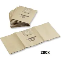 Kärcher Professional 6.904-318.0 Papierfilterbeutel, 200 x, T 12/1