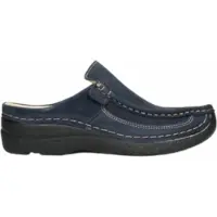 Wolky Clogs Roll Slide Antique Blue Damen-Schuhgröße 36