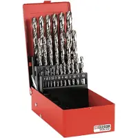 Facom Sortiment Gefräste Bohrer Set, Ø 1 - 13 mm, 25-tlg.