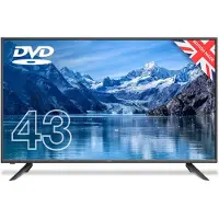 Cello 43 Zoll Full‑HD LED‑TV mit integriertem DVD‑Player, Triple‑Tuner , HDMI, USB