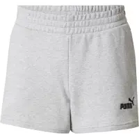 Puma ESS Small No. 1 Logo 4'' Shorts TR - grau, Größe:M