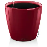 Lechuza 'Classico LS 21', scarlet-rot, ca. Ø 21 x H 20 cm