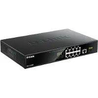 D-Link DGS-1010MP, Layer 2 unmanaged 10 Gigabit port Switch with PoE