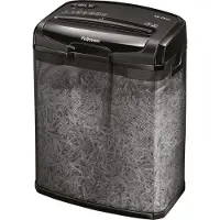 Fellowes Powershred M-7Cm distruggi documenti Triturazione incrociata 23 cm Nero