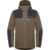 Jack Wolfskin Herren Jasper 3in1 Jacke cold coffee M