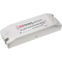 Meanwell PLC-60-12, Beleuchtungsstromversorgung, Weiß, Kunststoff, LED EN 61347, 60 W, 90 - 264 V