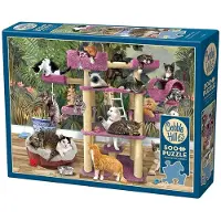 Cobble Hill Puzzle Jungle Cats - 500 Teile Puzzle Spaß