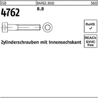 Industrial Quality Supplies Zylinderschraube ISO 4762 m.Innensechskant M 12 x 360 8.8